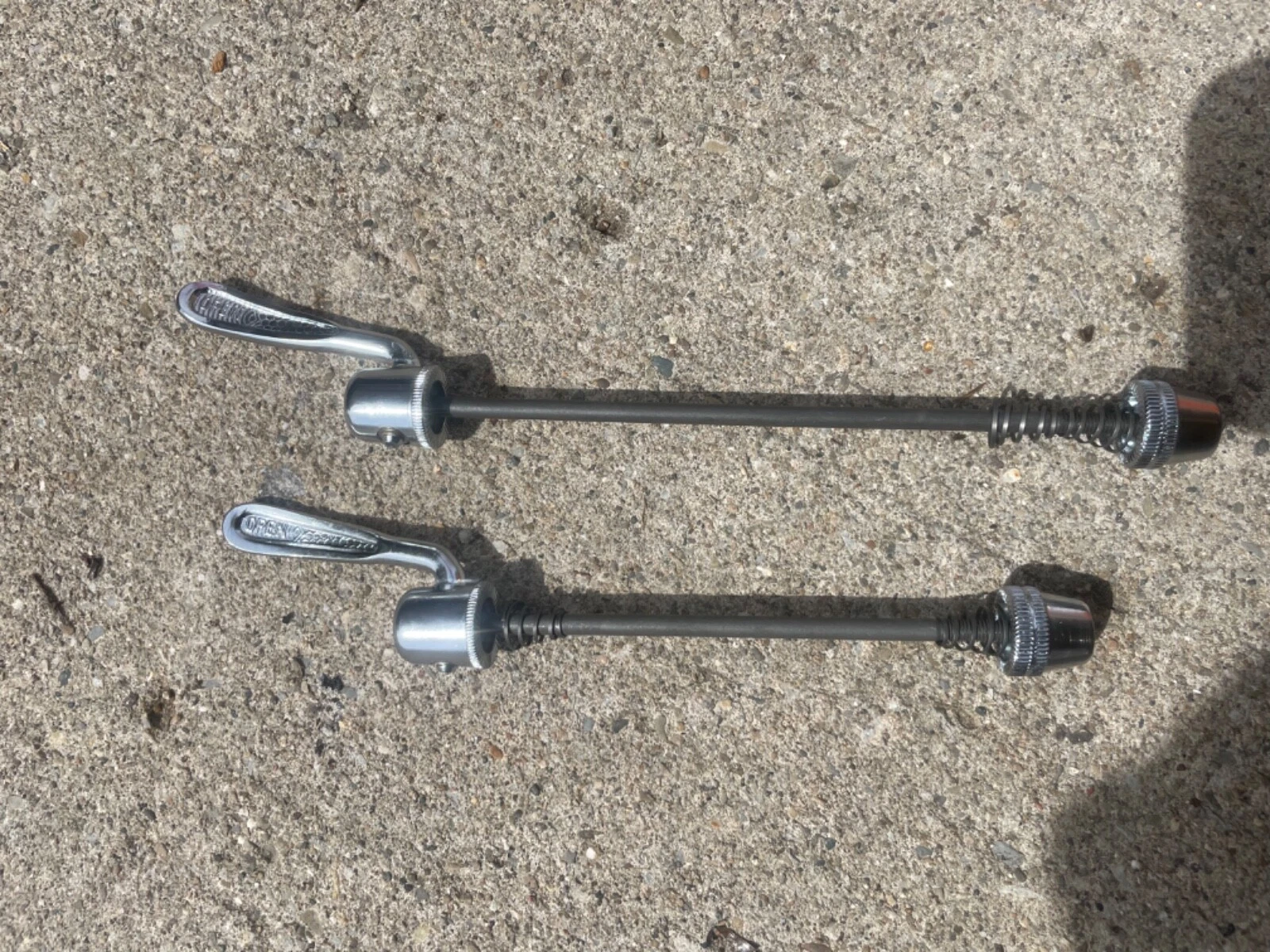 Bicycle Wheel Skewers CHROME