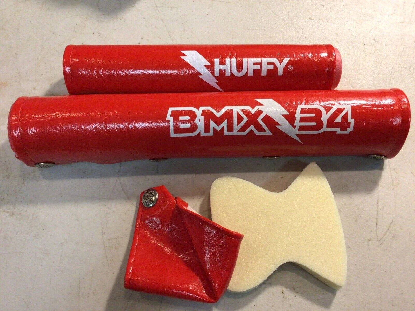 RAD PAD Huffy PRO Thunder 34 BMX Pad Set NEW OLD STOCK