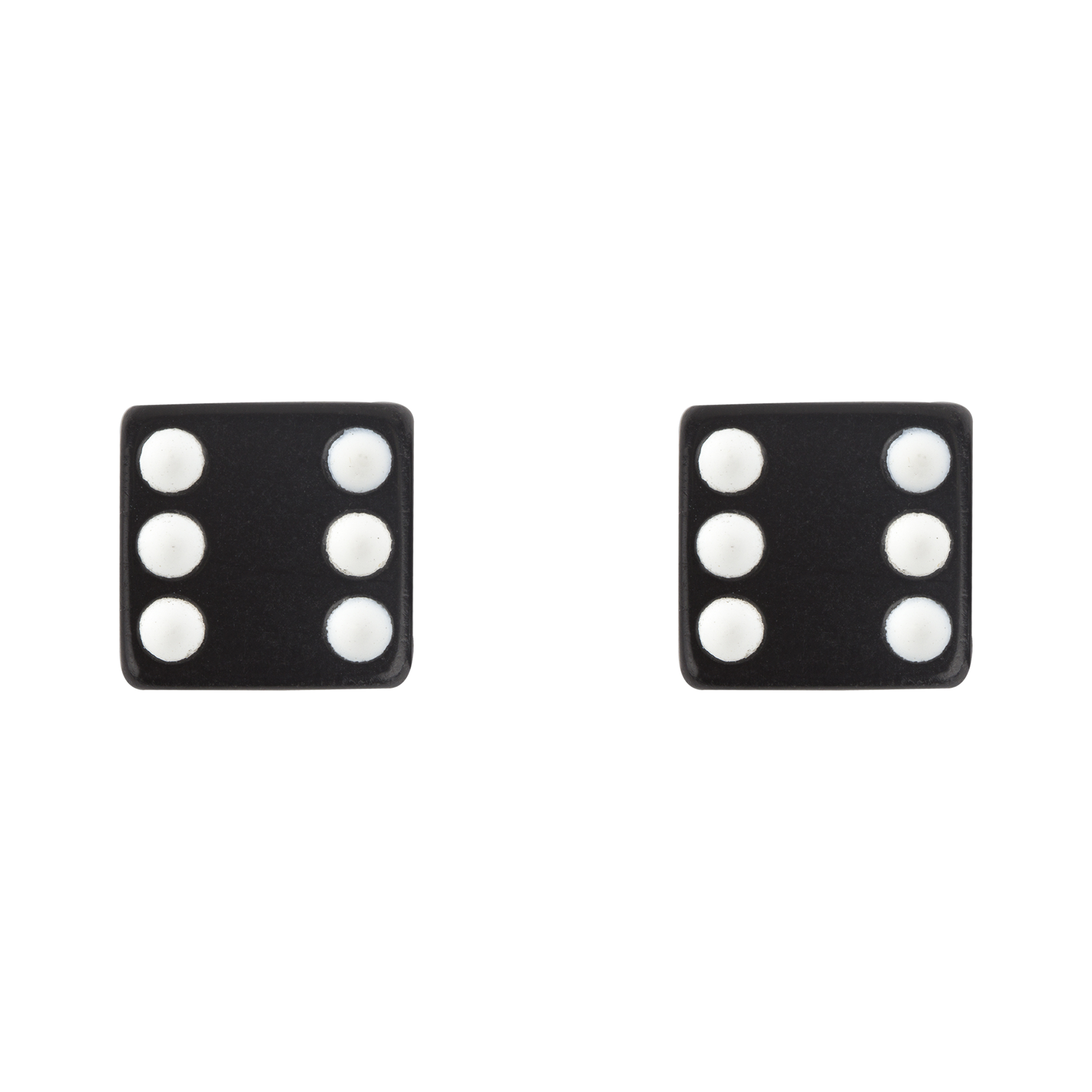 Dice Valve Caps BLACK