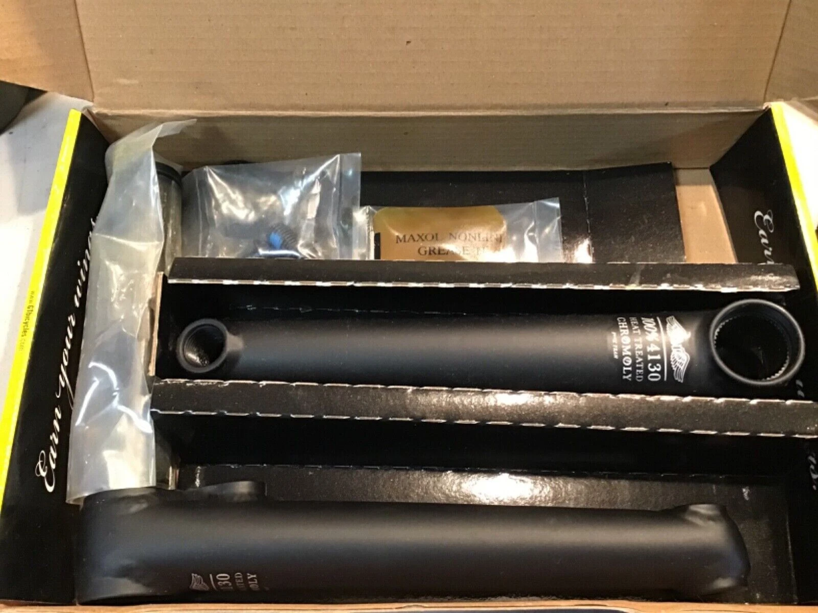 GT BMX Racing 2-piece Freestyle Cranks Speed Series