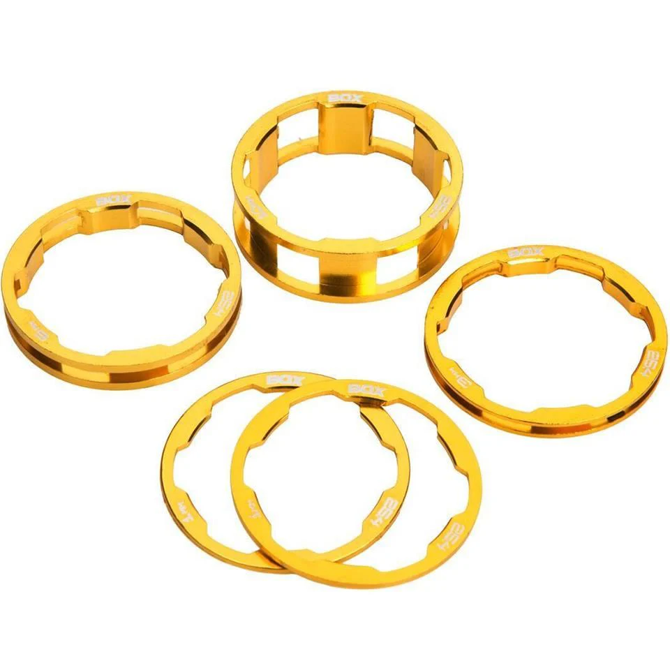 1 inch Box One Stem Spacers Kit GOLD
