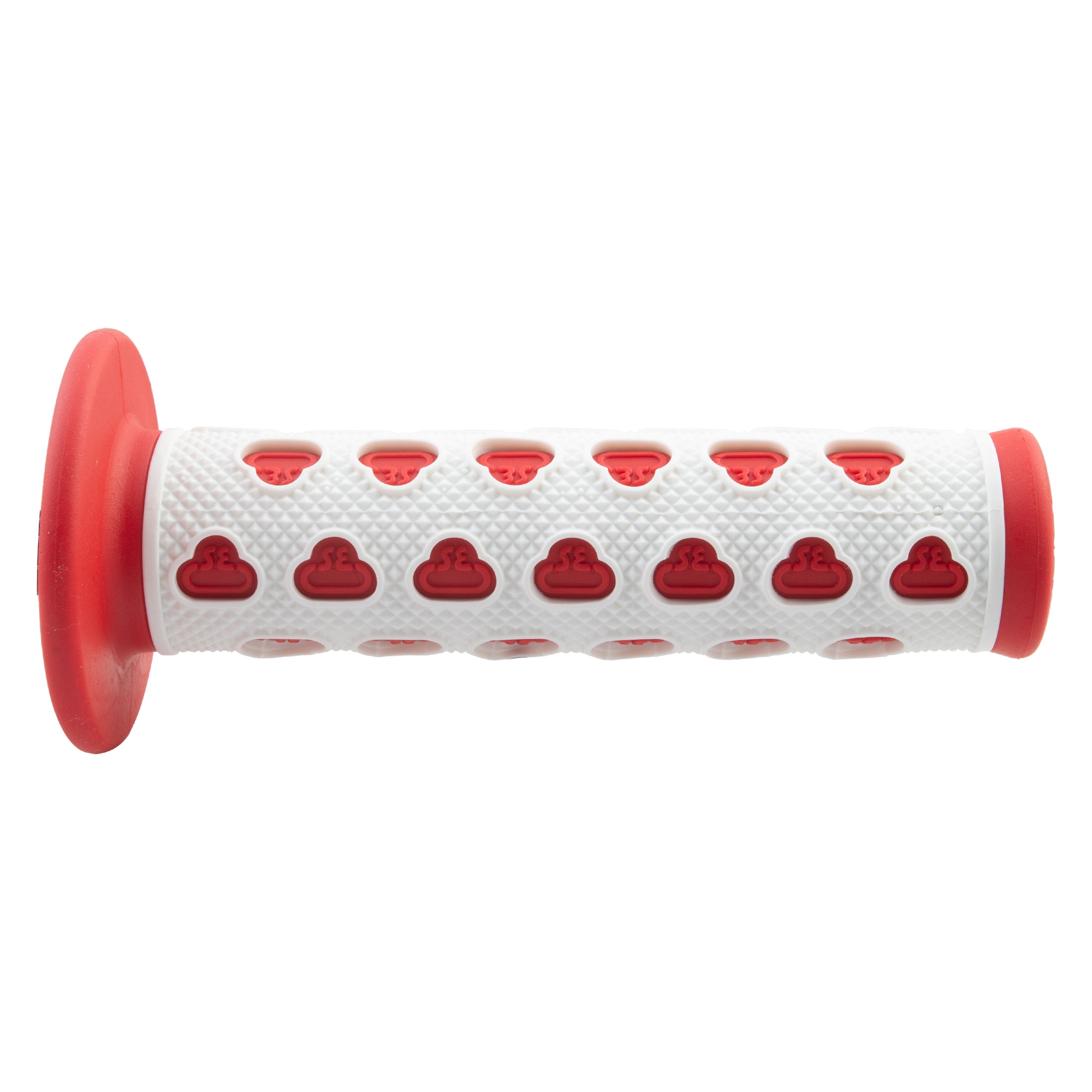 SE BMX S-1E Grips, RED / WHITE