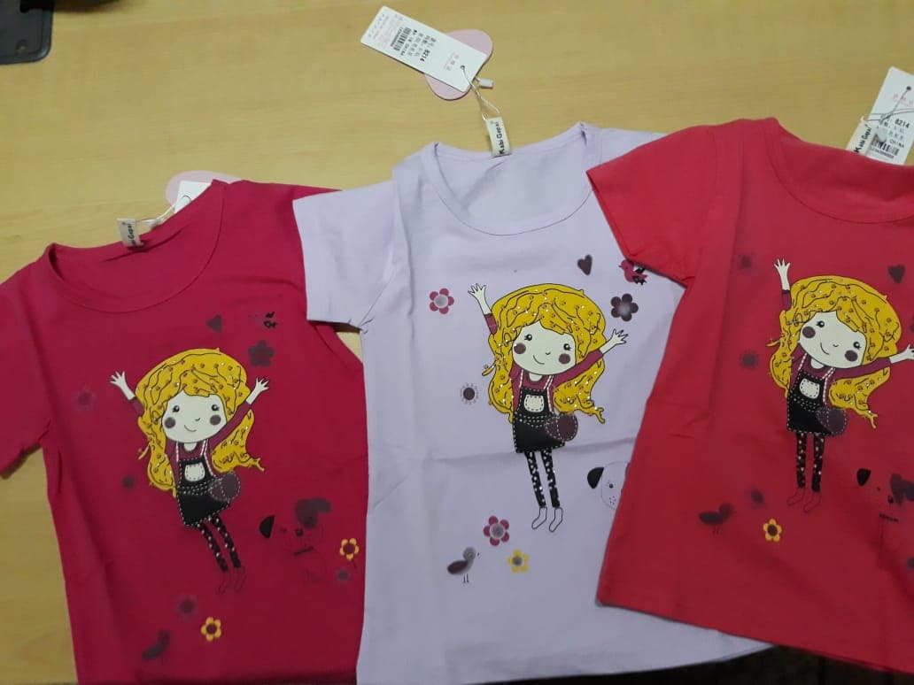 Kaos Anak Motif Kartun