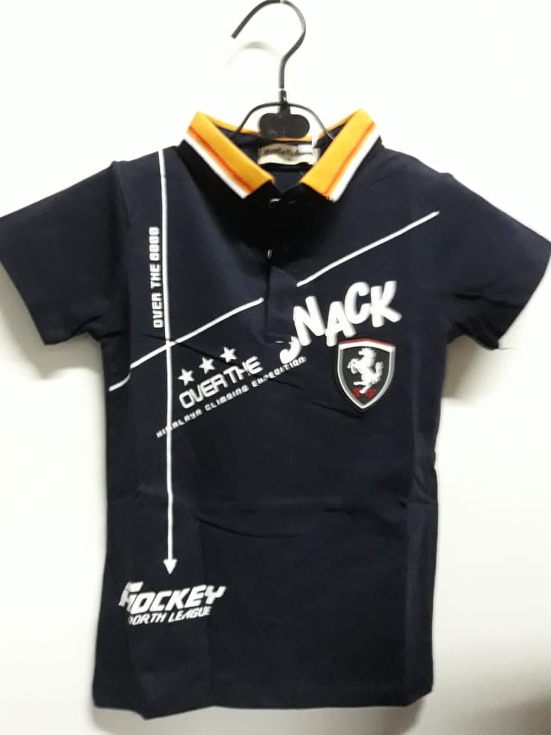 Kaos Polo Anak Over The Snack