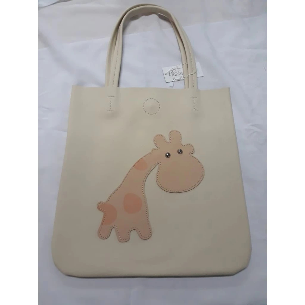 Tote Bag Motif Giraffe