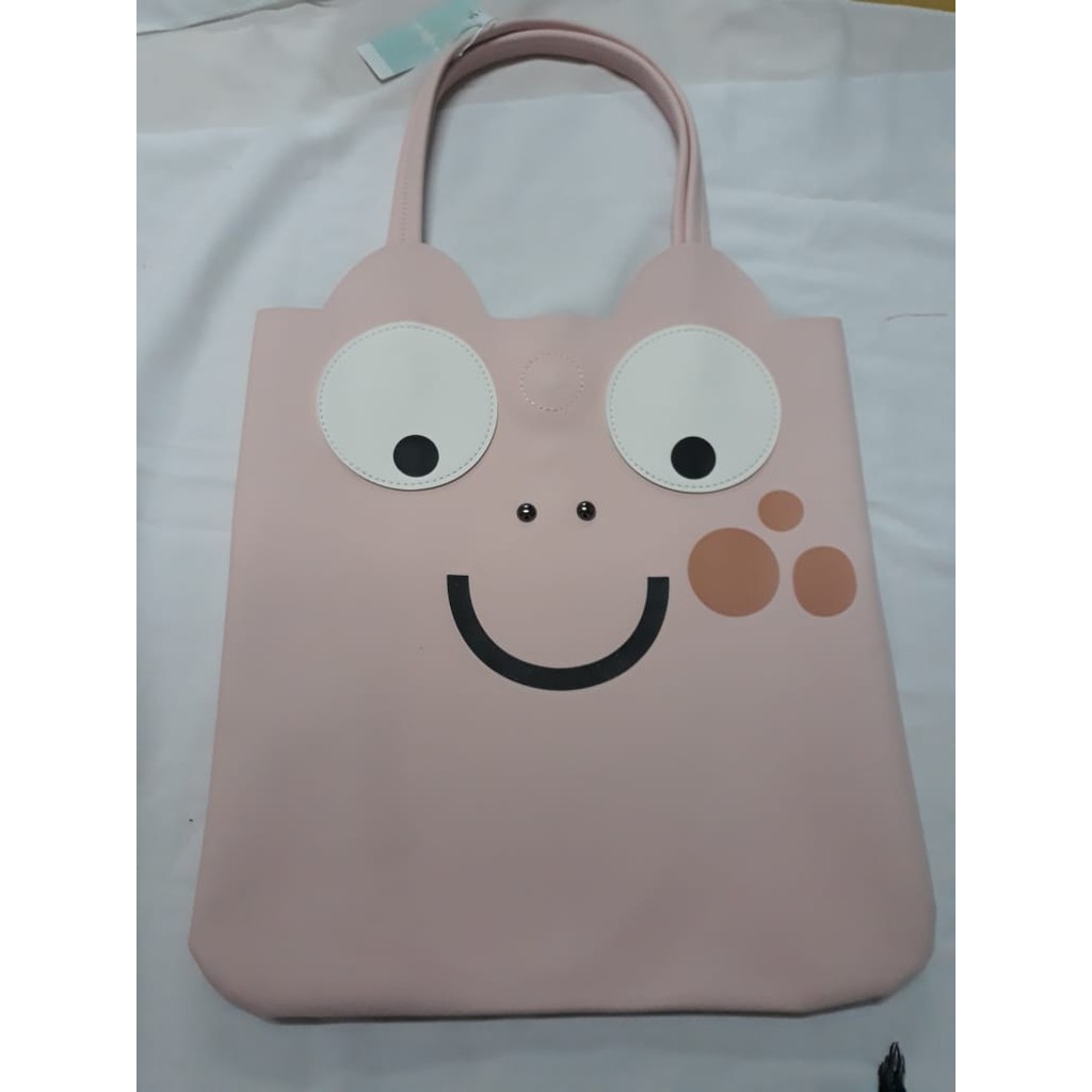 Tas Totebag Motif Katak