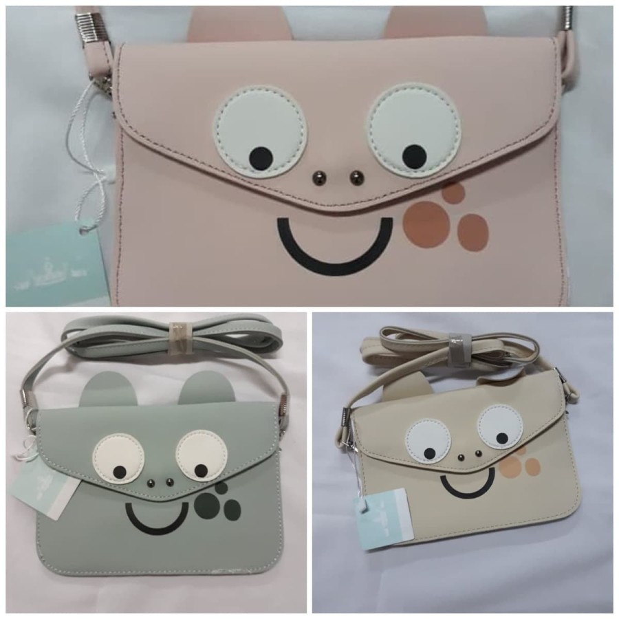 Tas Selempang Anak Karakter Katak