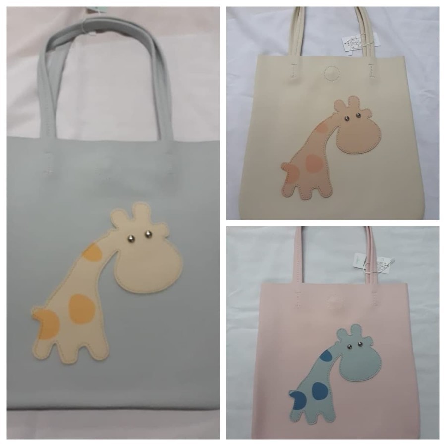 Tote Bag Motif Giraffe