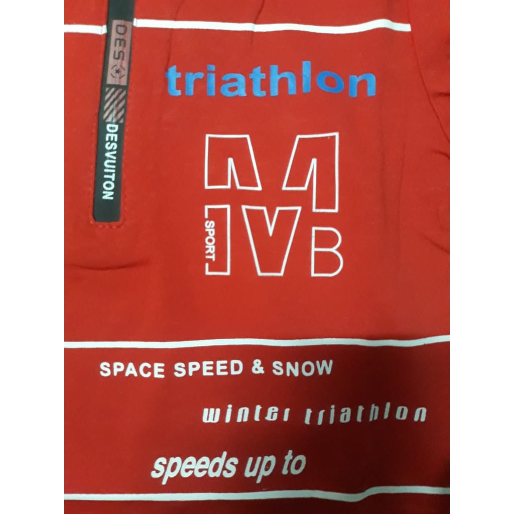 Kaos Olahraga Sepeda Triathlon