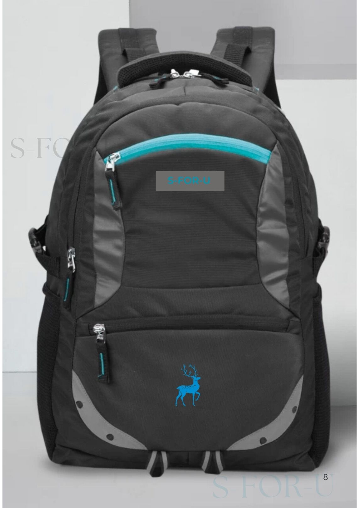 Stylish Black Backpack