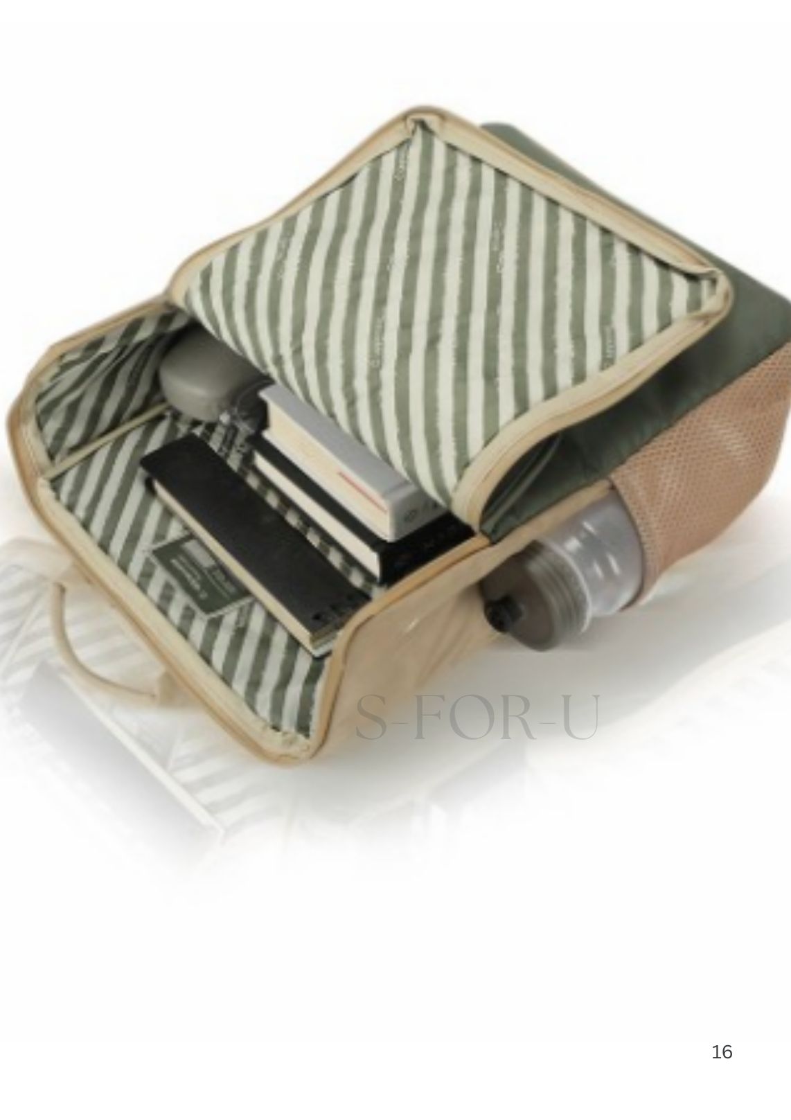 Minimalist Two-Tone Backpack