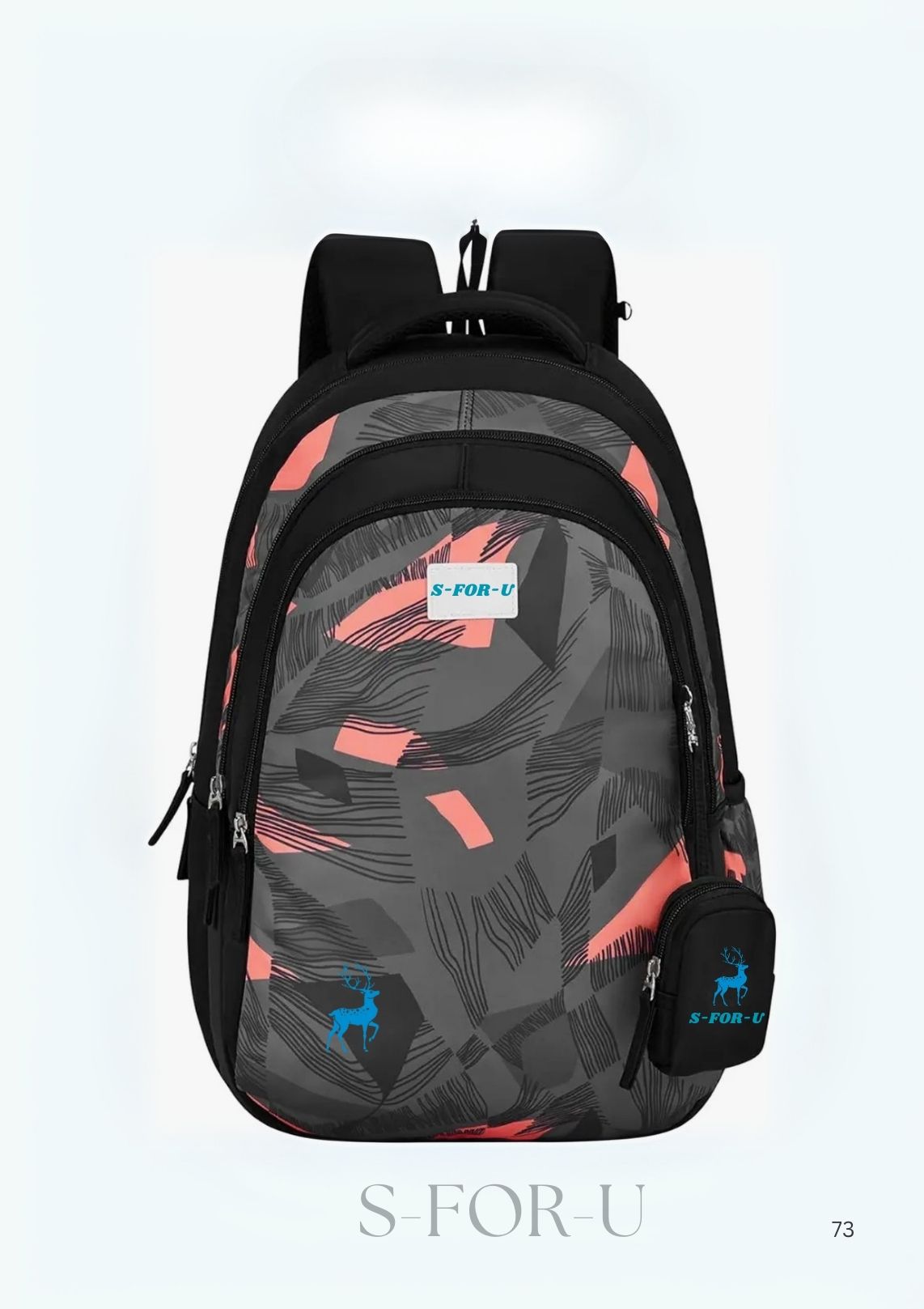 S-FOR-U Printed Backpack