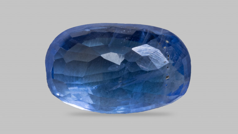 Natural Blue Sapphire (Neelam) – 5.08 Carats | Sri Lanka Origin | IGI Certified