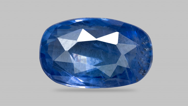 Natural Blue Sapphire (Neelam) – 5.08 Carats | Sri Lanka Origin | IGI Certified
