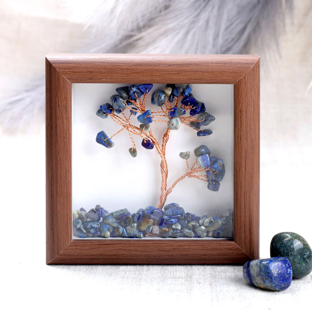  Lapis Lazuli Tree Frame