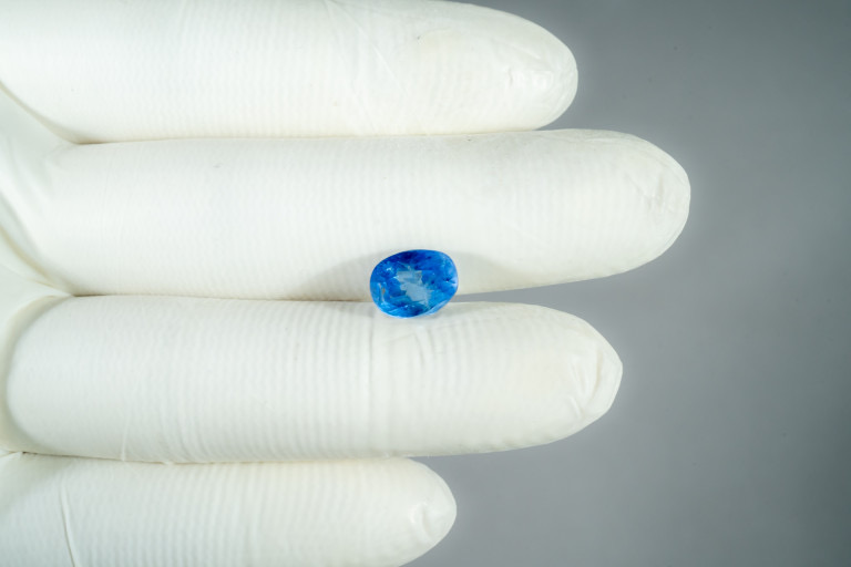 Natural Blue Sapphire(Neelam)5.08 Carats