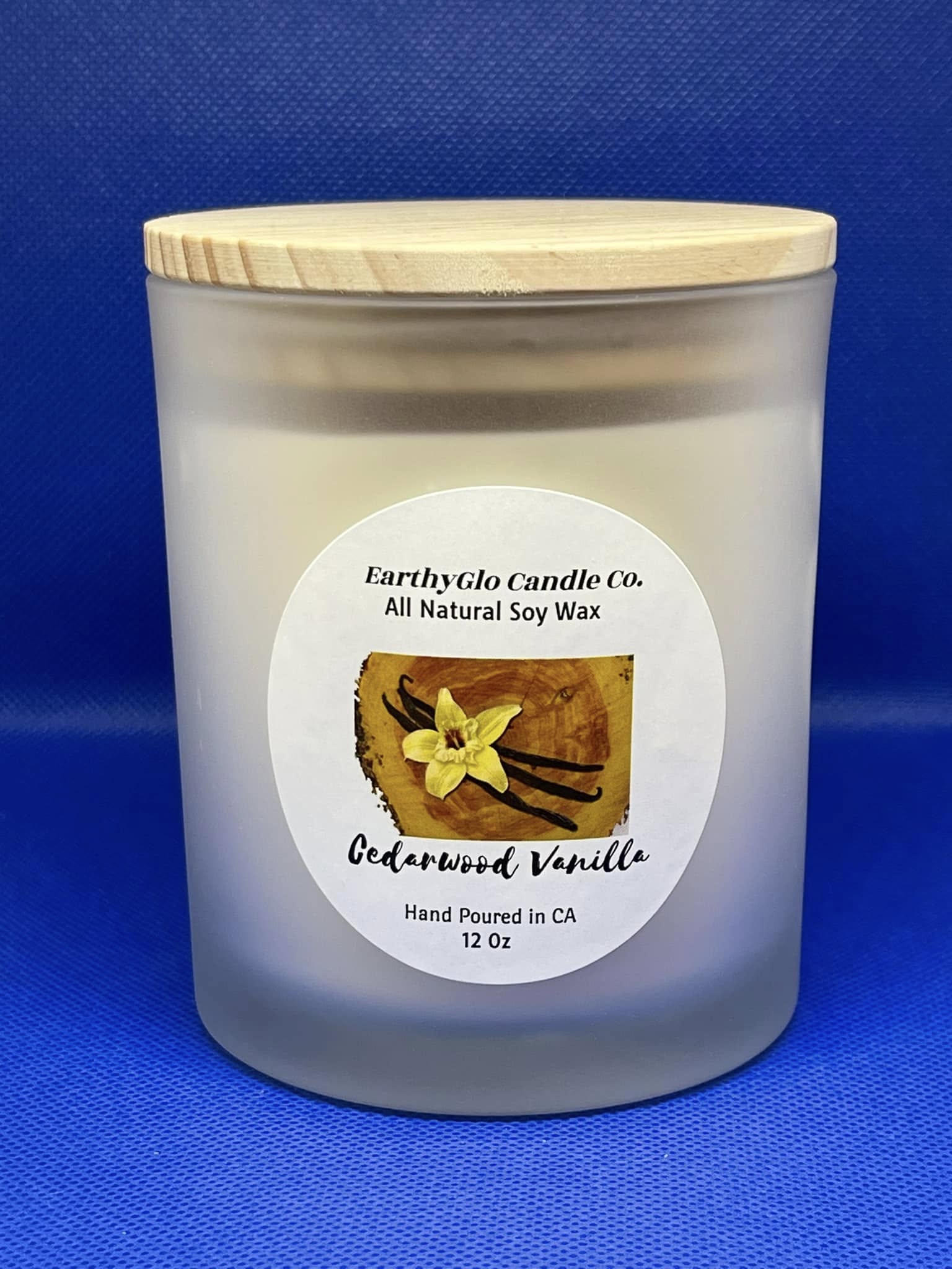 Cedarwood Vanilla Soy Candle