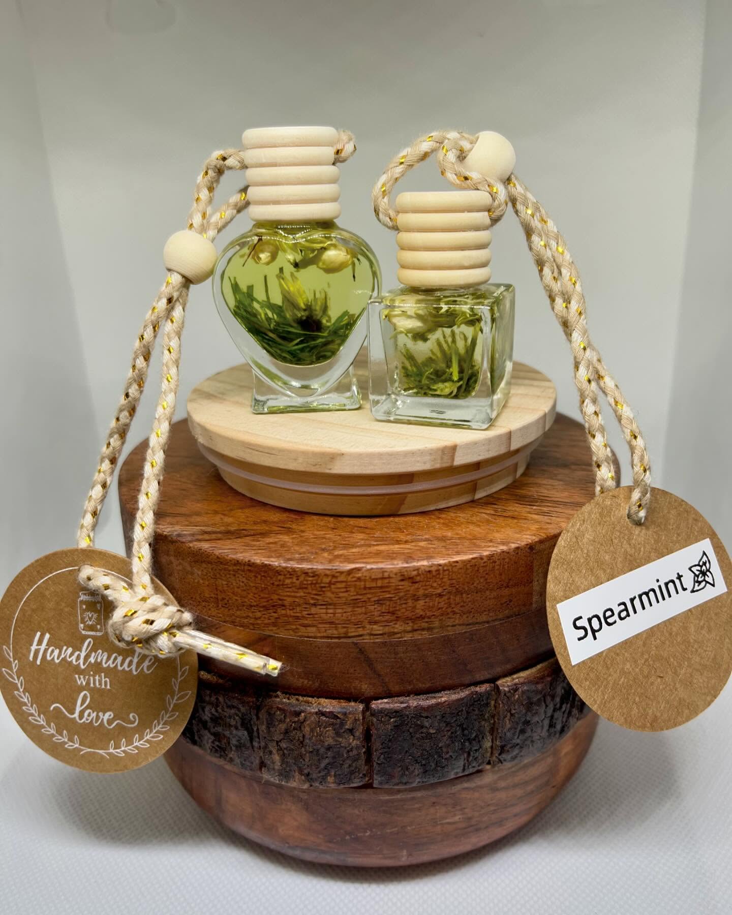 Spearmint Car Diffuser Set