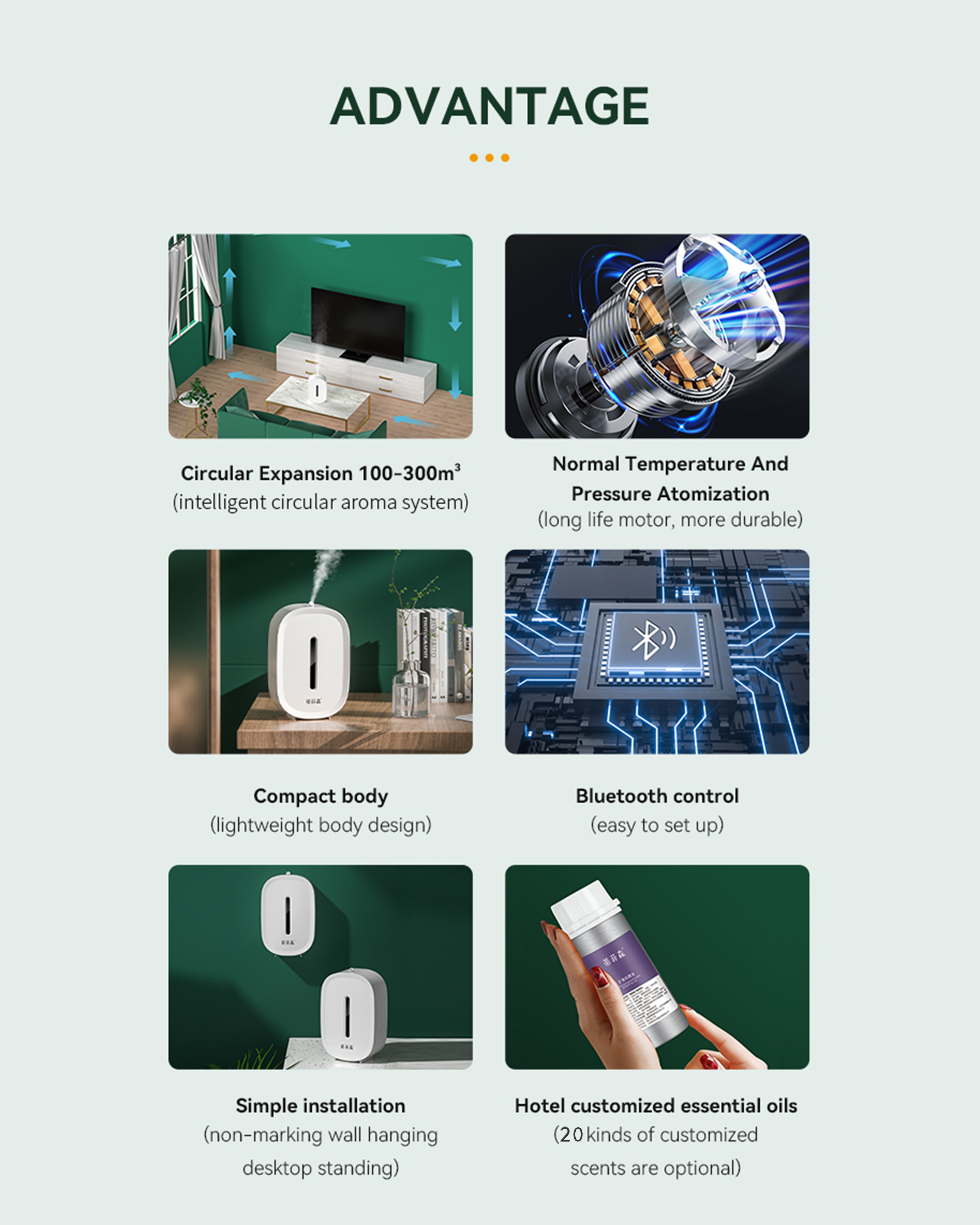 Smart Electric Aroma Diffuser