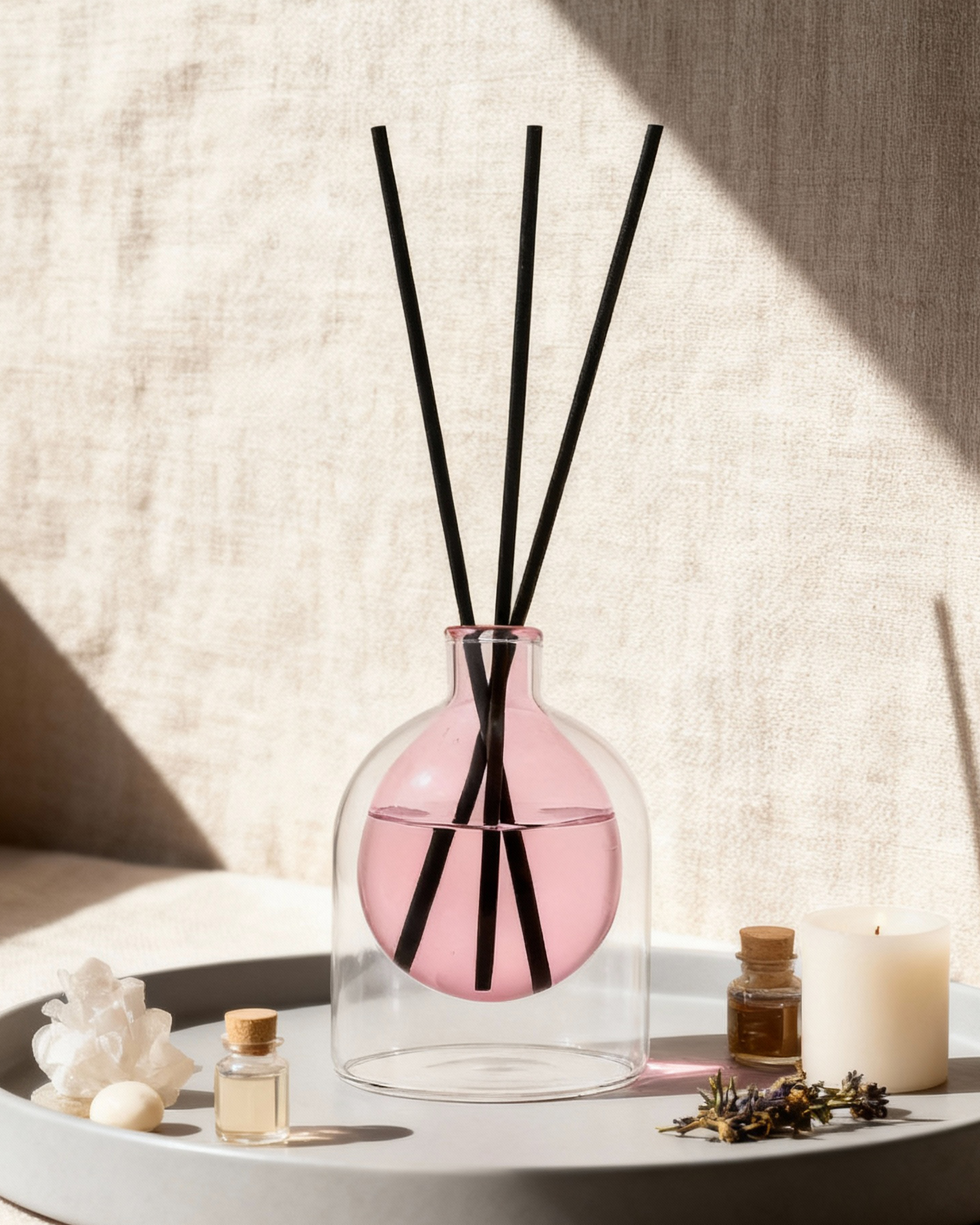 Luxe Reed Diffuser – 100ml | Pink