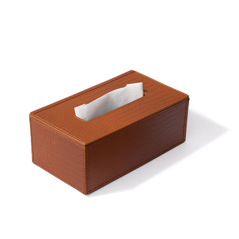 Sterling Tissue Box Holder