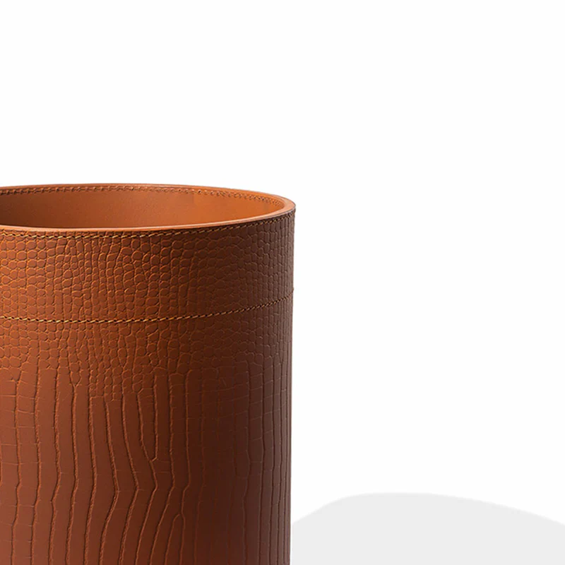 Sterling Wastebin With Metal Inner