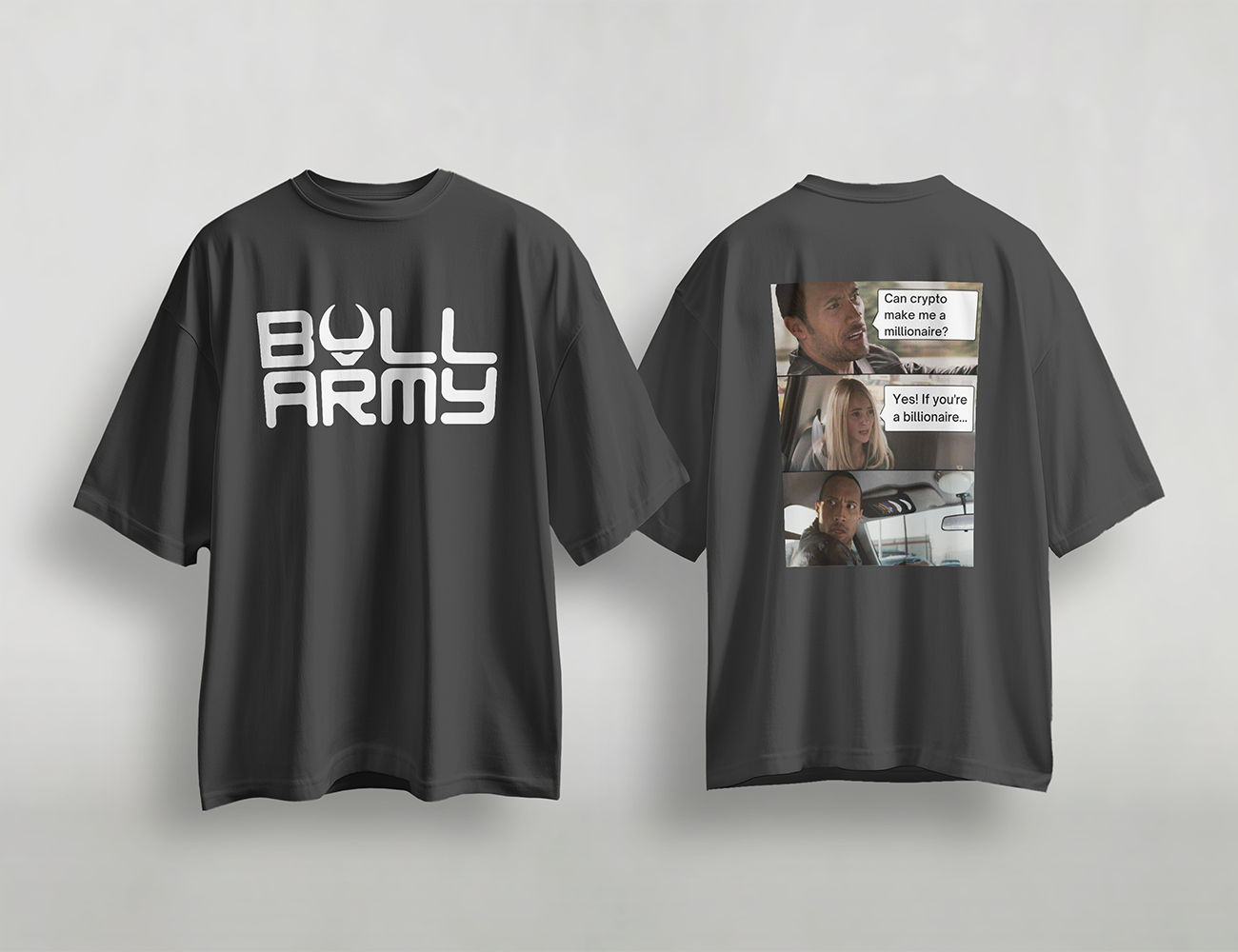 Bull Army Official Unisex Tee | Crypto Billionaire