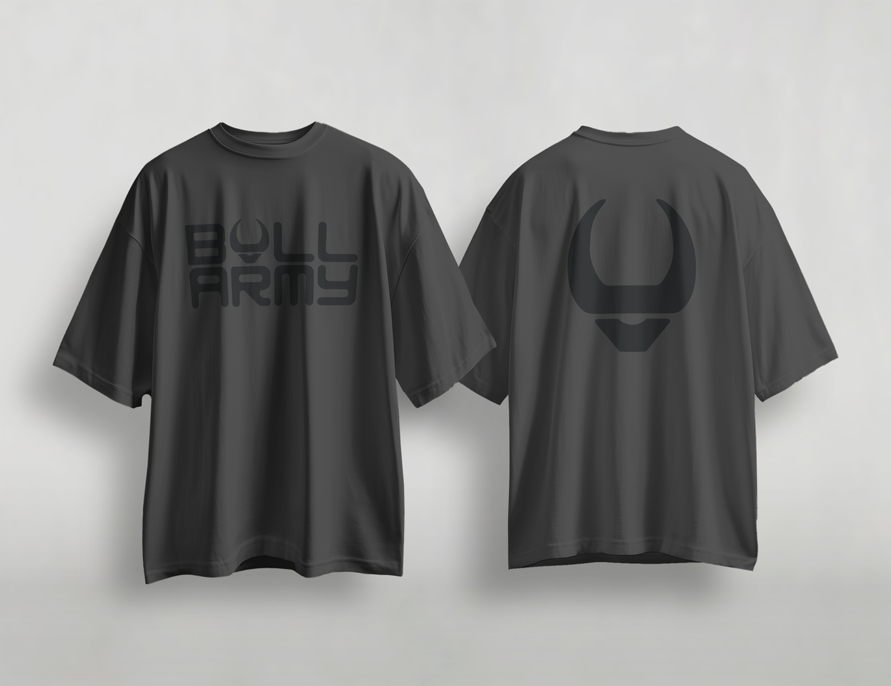 Bull Army Official Unisex Tee | Black on Black