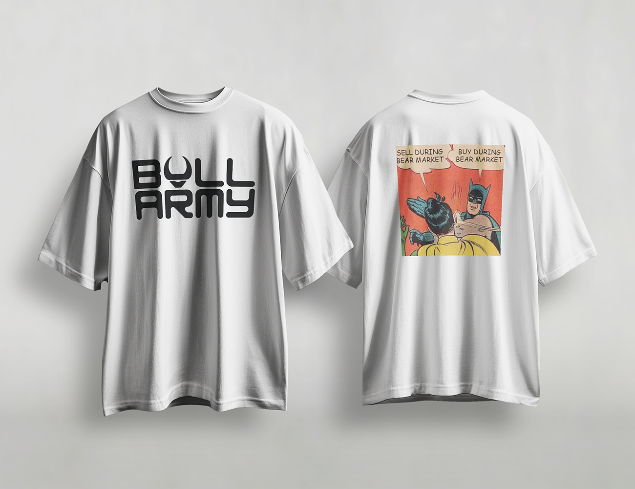 Bull Army Official Unisex Tee | Batman slaps Robin