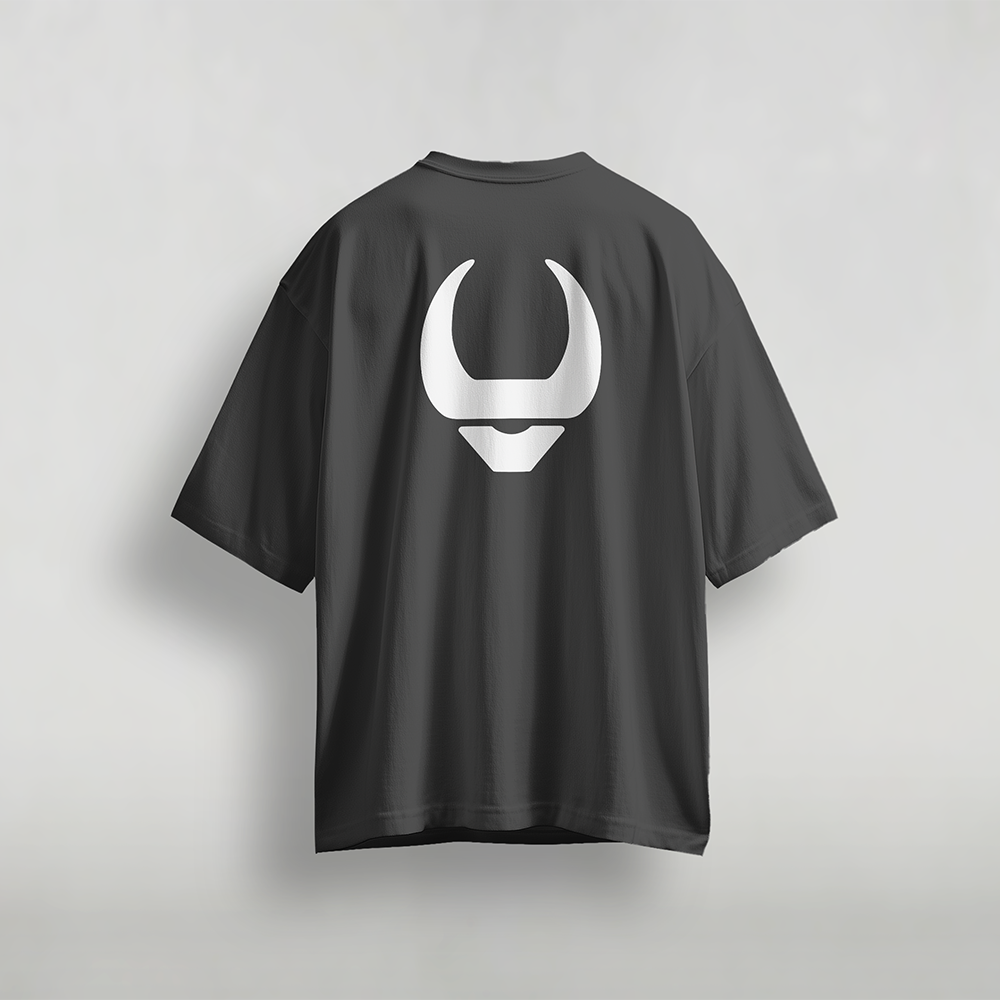 Bull Army Official Unisex Tee | White on Black