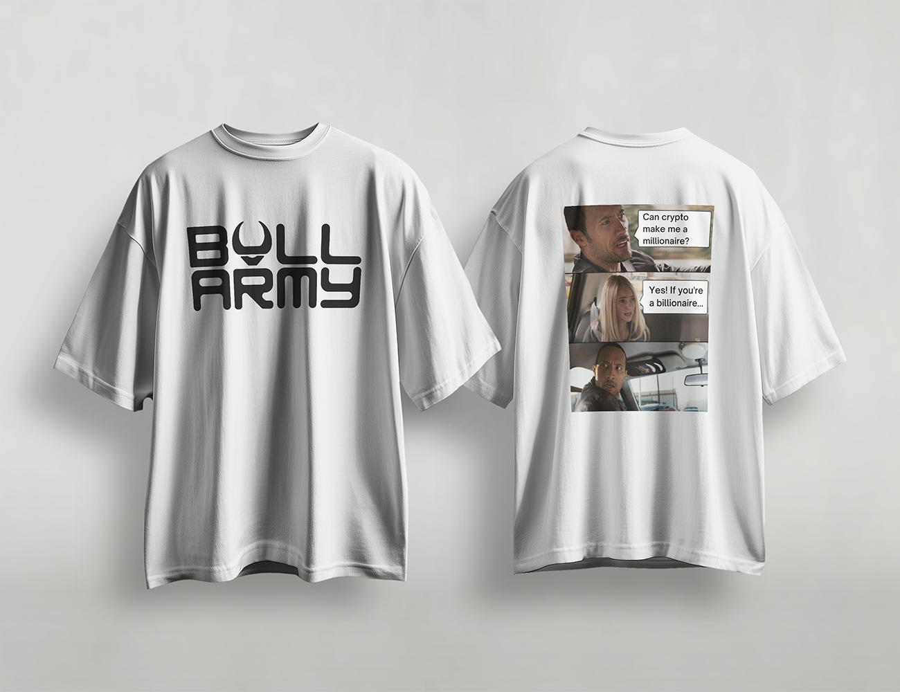 Bull Army Official Unisex Tee | Crypto Billionaire