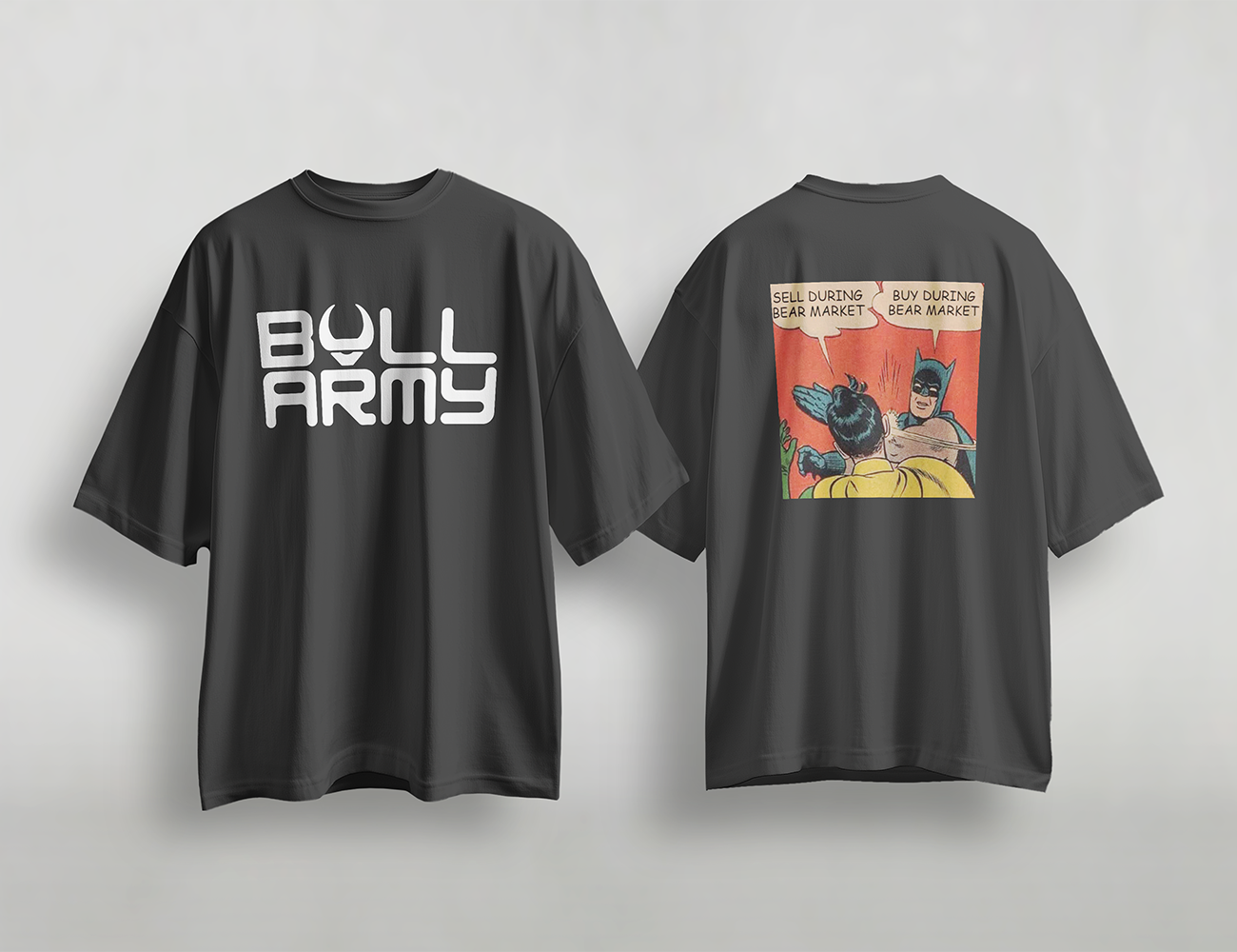 Bull Army Official Unisex Tee | Batman slaps Robin