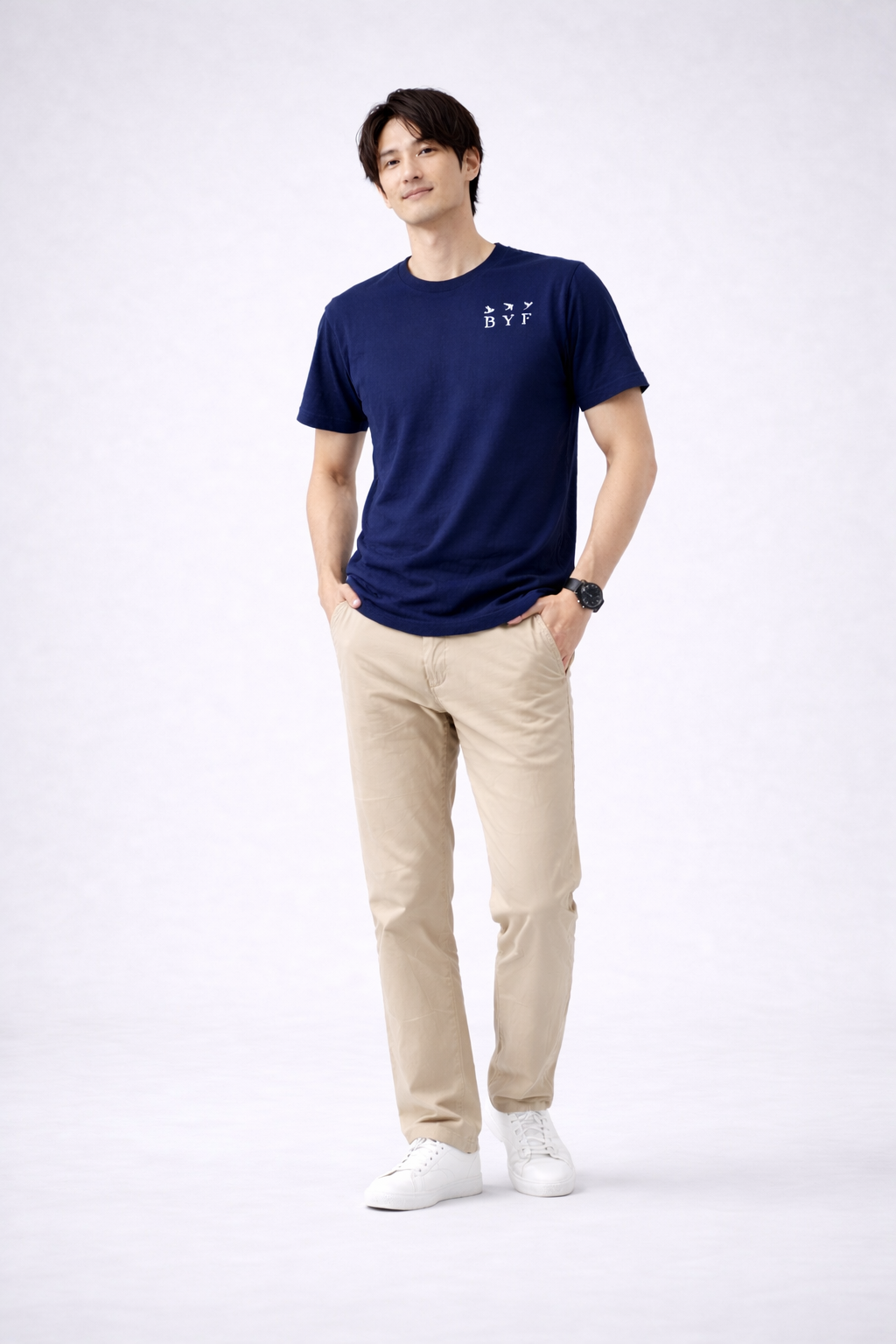 T-shirt à col ras-du-cou