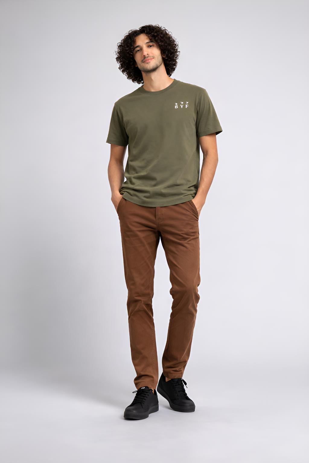 T-shirt à col ras-du-cou