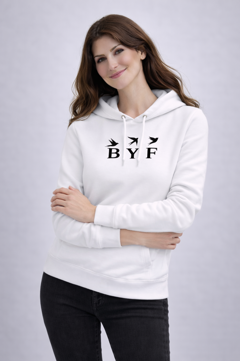 Sweat à capuche en molleton