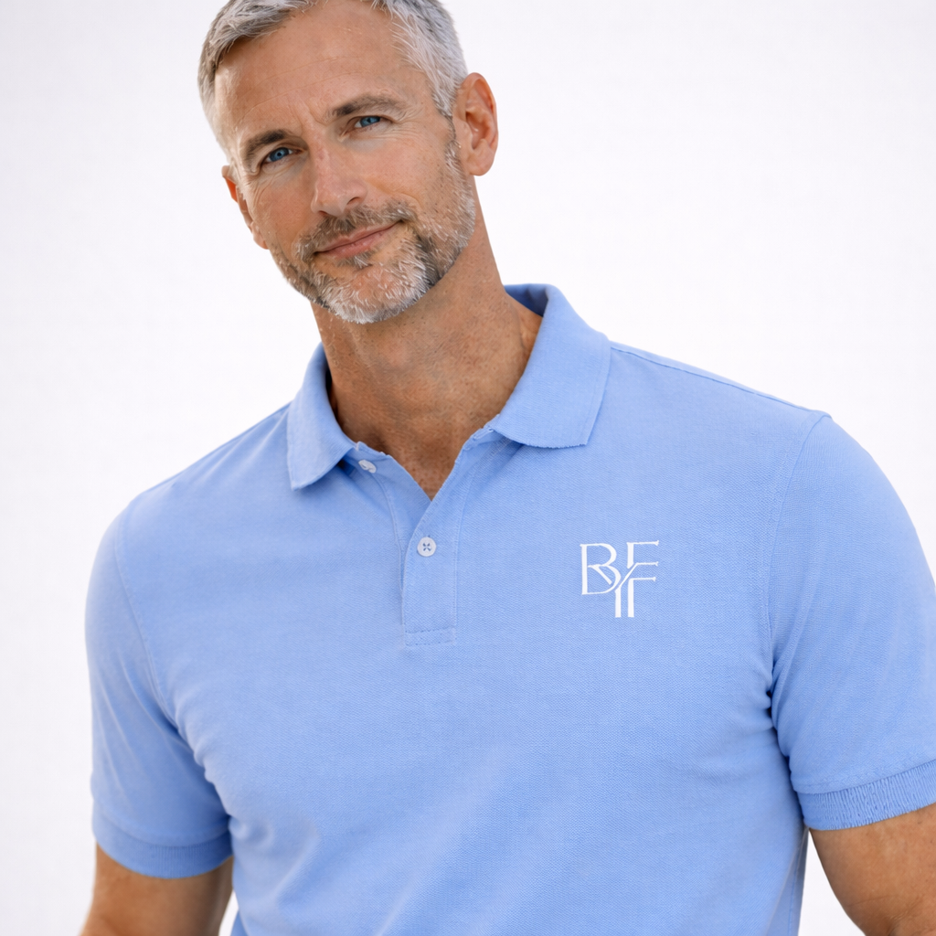 Polo en piqué de coton