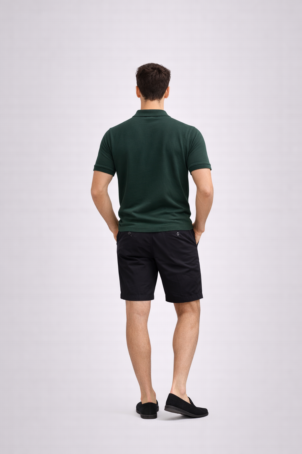 Polo en piqué de coton