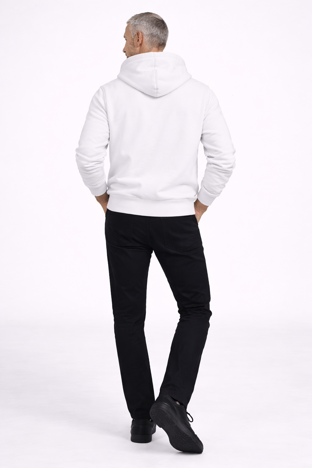 Sweat à capuche en molleton