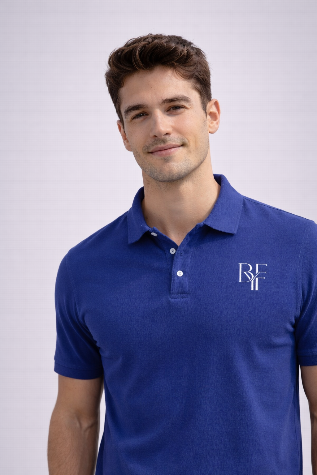 Polo en piqué de coton