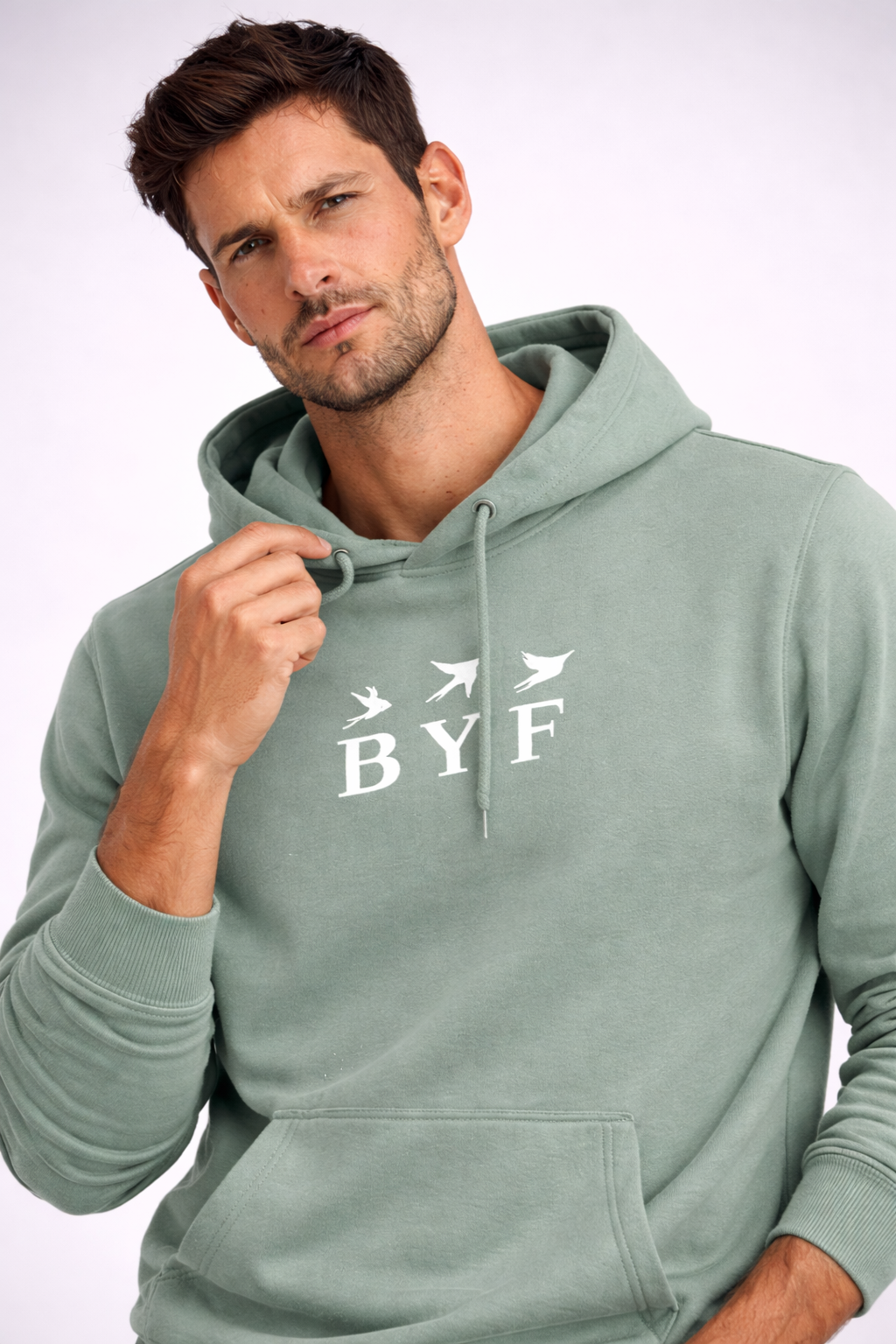 Sweat à capuche en molleton