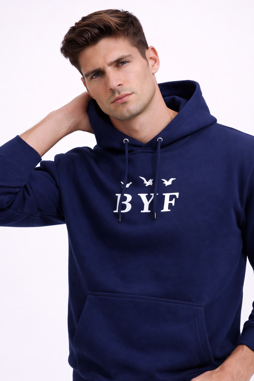 Sweat à capuche en molleton