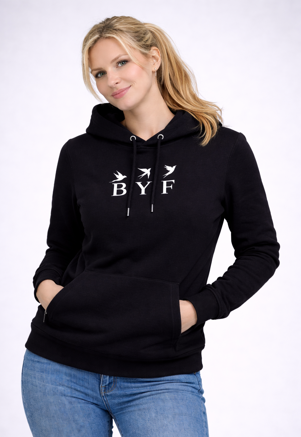 Sweat à capuche en molleton