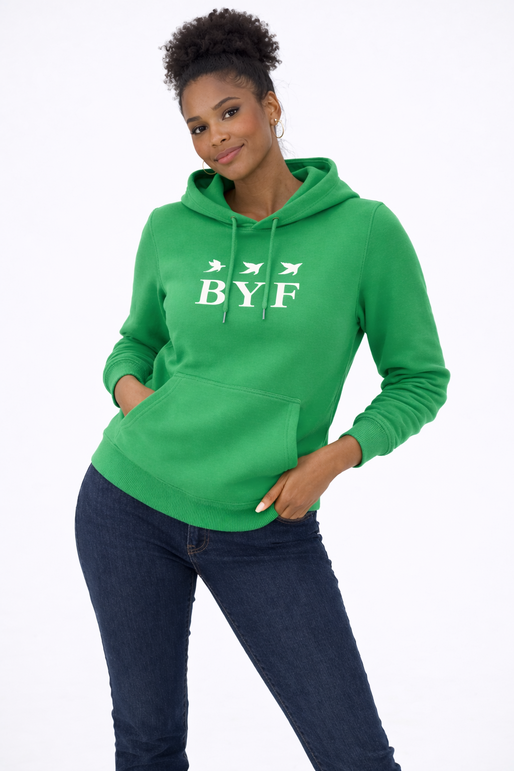 Sweat à capuche en molleton