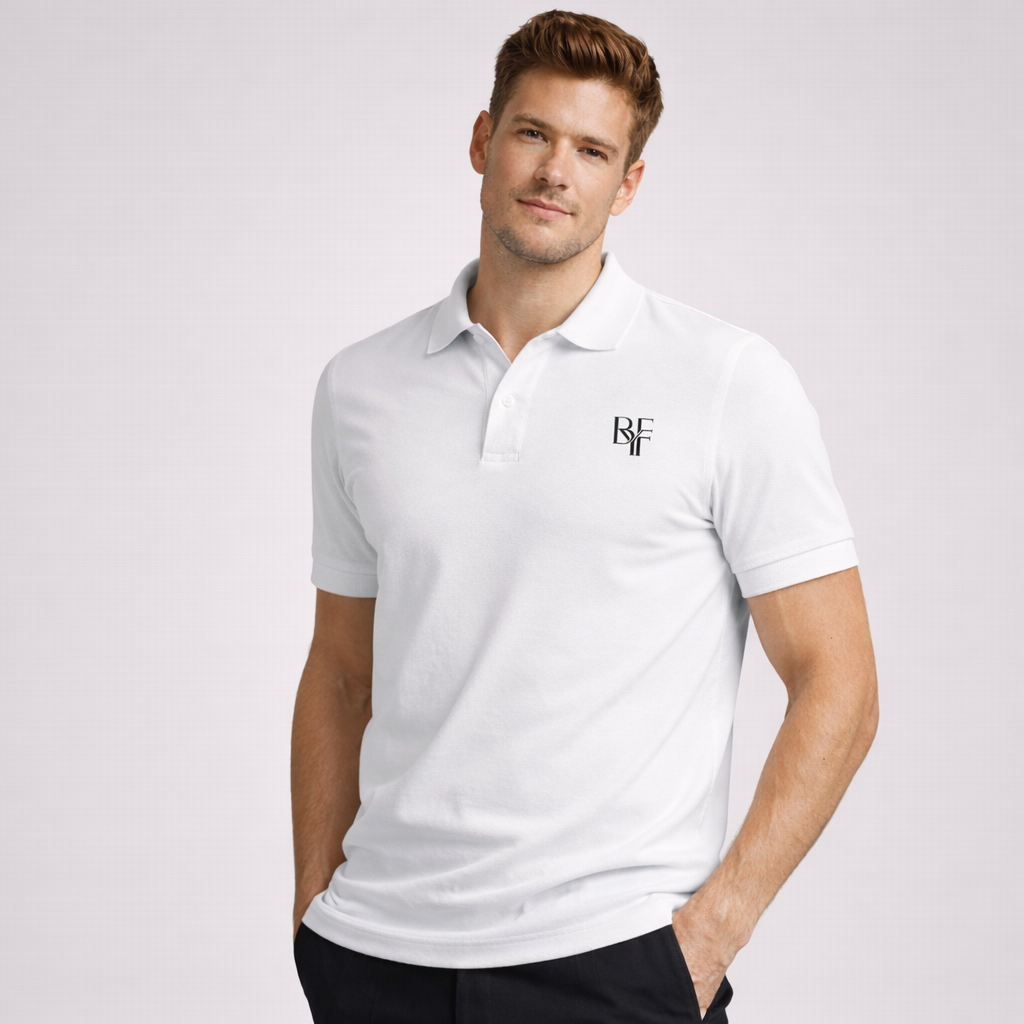 Polo en piqué de coton