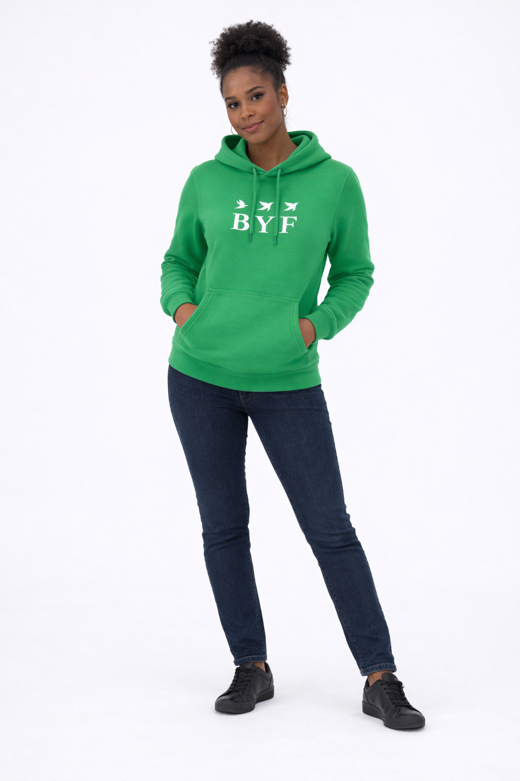 Sweat à capuche en molleton