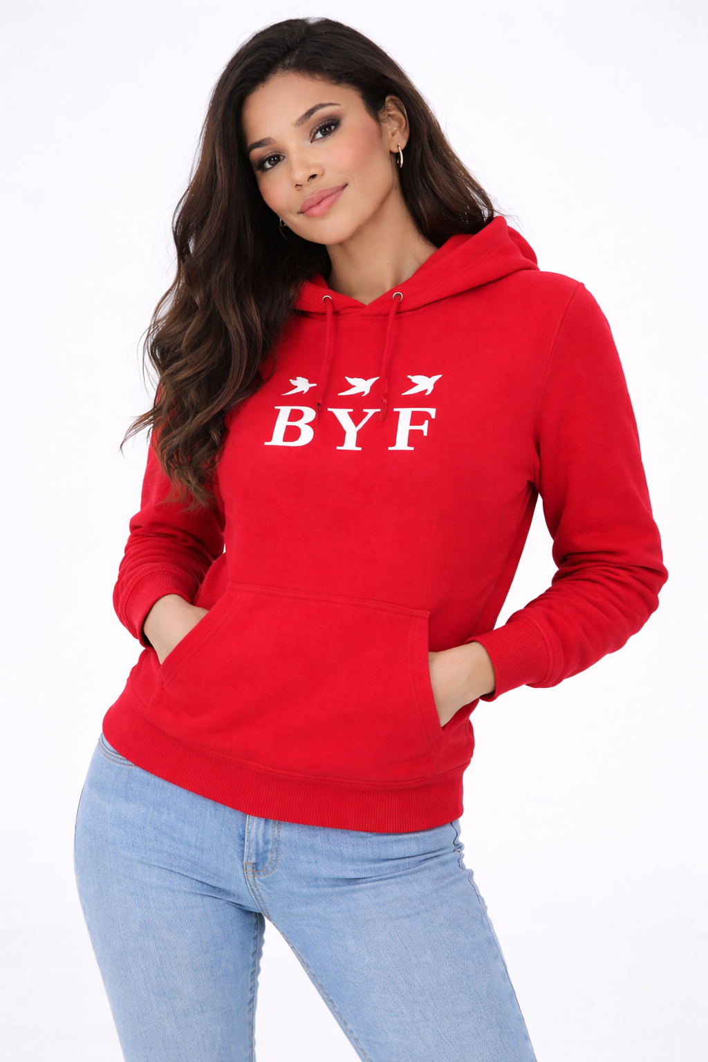 Sweat à capuche en molleton