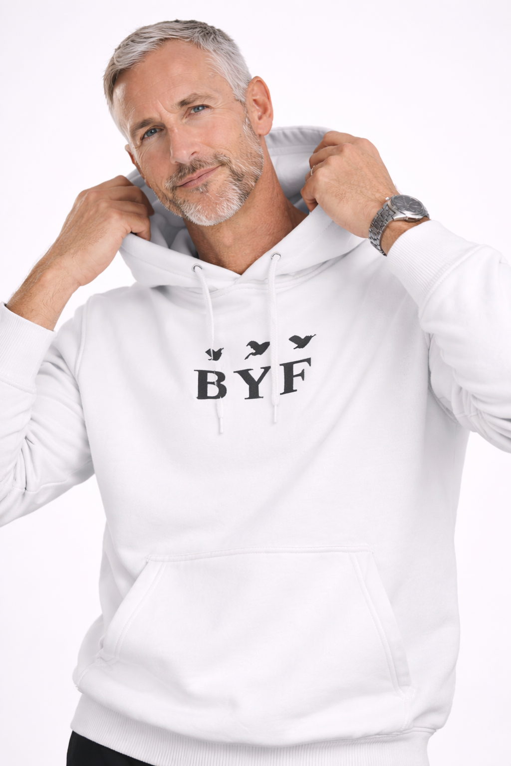 Sweat à capuche en molleton