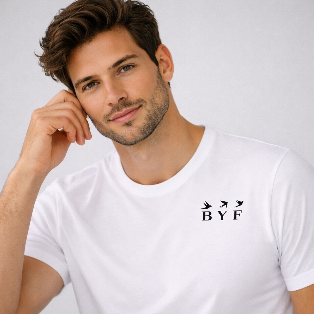 T-shirt à col ras-du-cou