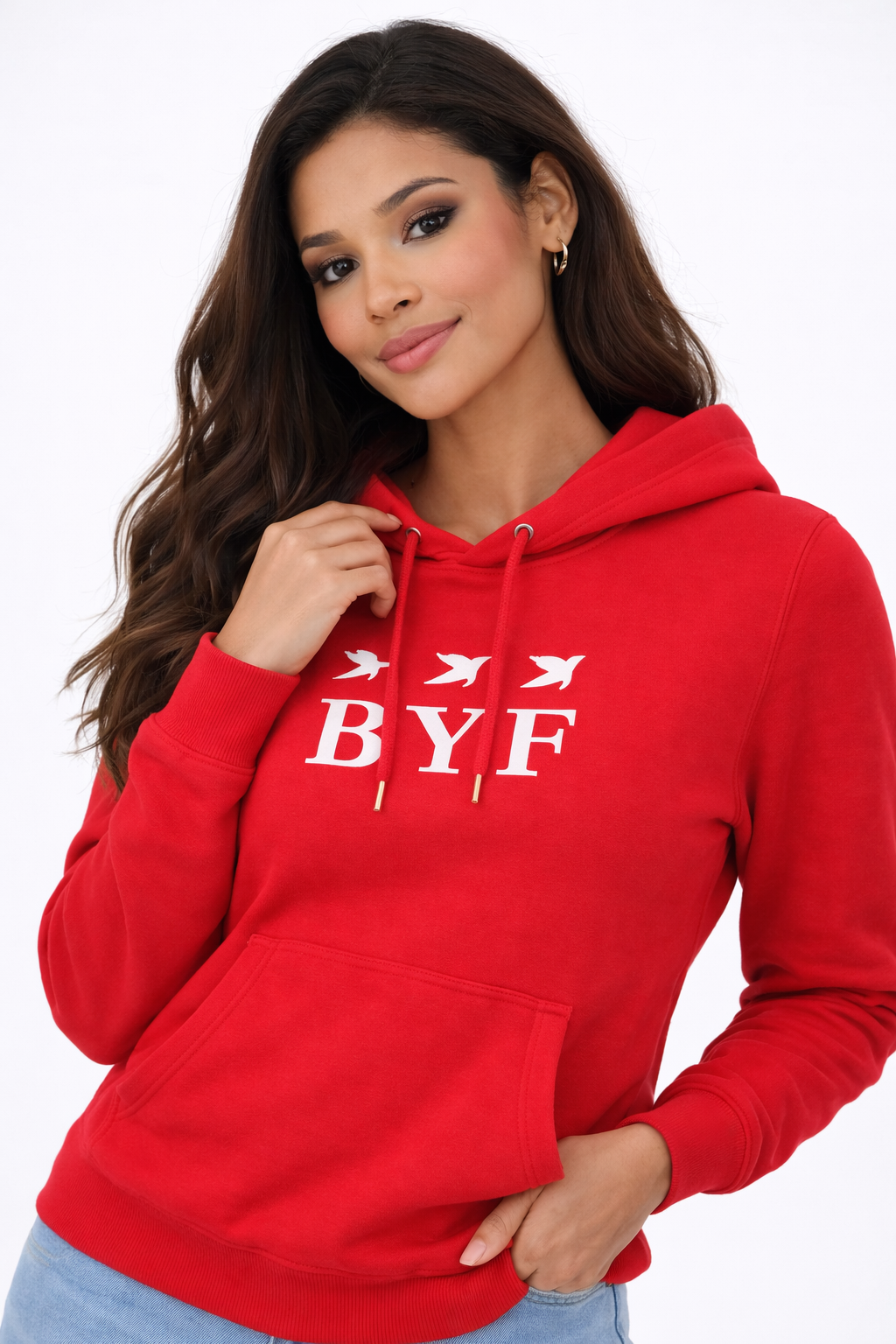 Sweat à capuche en molleton