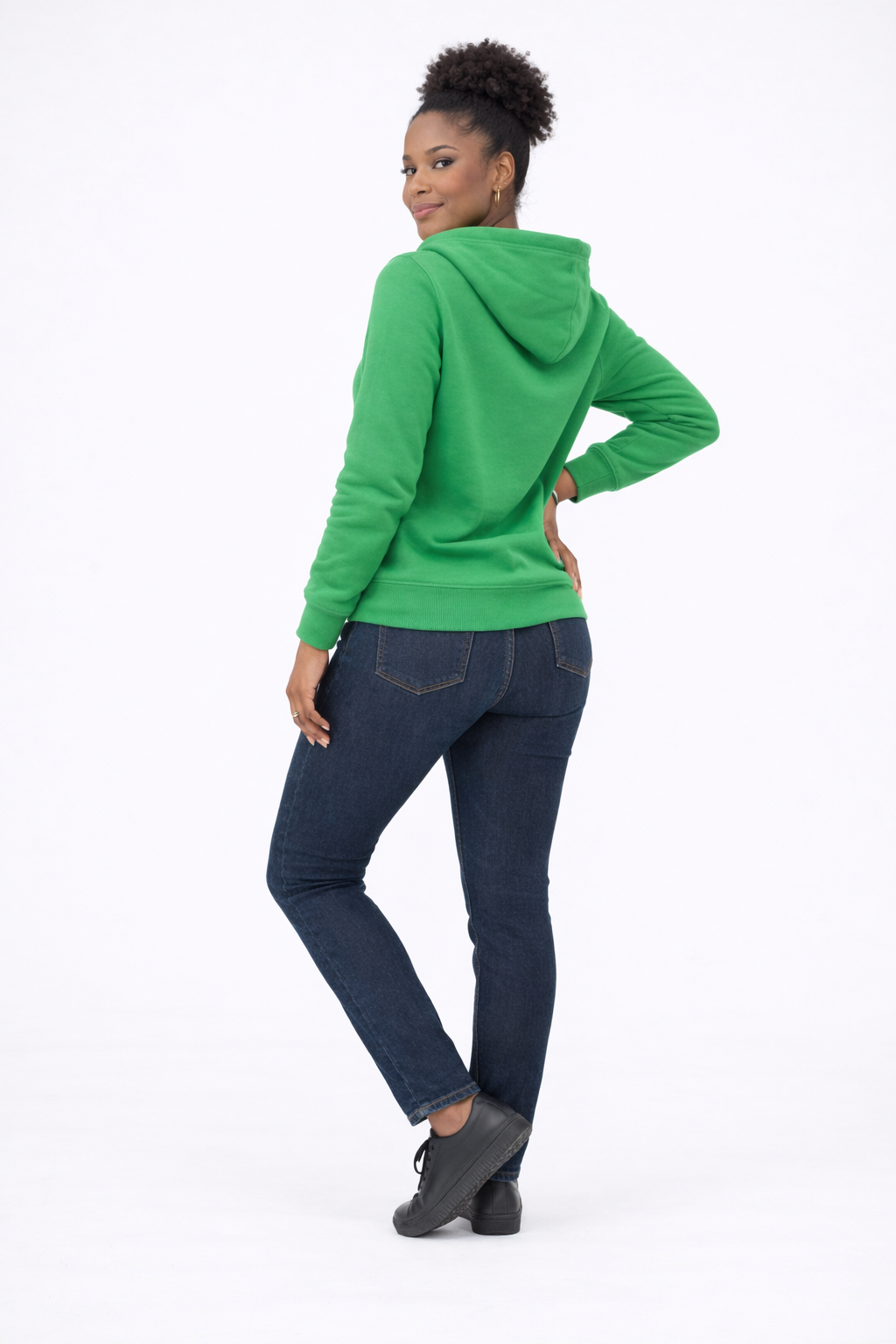 Sweat à capuche en molleton